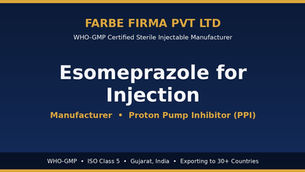 Pourquoi Farbe Firma est le premier fabricant de Esomeprazole for Injection