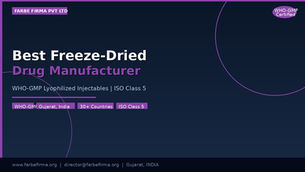 Best Freeze-Dried Drug Manufacturer in India | Farbe Firma Lyophilized Injectables