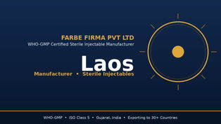 Top Injectable Manufacturer in Laos – Reliable Pharmaceutical Solutions