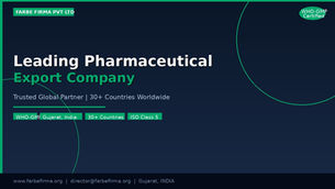 Leading Pharmaceutical Export Company: Powering Global Healthcare from Gujarat