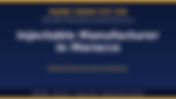 Top Injectable Manufacturer in Morocco – Reliable Pharmaceutical Solutions