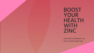 Zinc Sulfate Injection: A Key Nutrient for Optimal Health and Healing