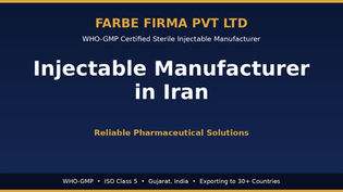 Top Injectable Manufacturer in Iran – Reliable Pharmaceutical Solutions