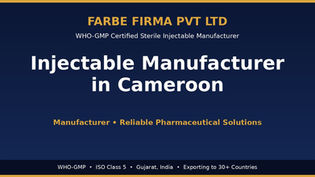 Top Injectable Manufacturer in Cameroon – Reliable Pharmaceutical Solutions