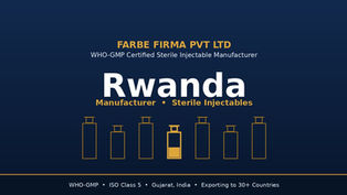 Top Injectable Manufacturer in Rwanda – Reliable Pharmaceutical Solutions