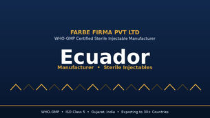 Top Injectable Manufacturer in Ecuador – Reliable Pharmaceutical Solutions