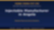 Top Injectable Manufacturer in Angola – Reliable Pharmaceutical Solutions