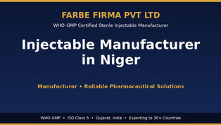 Top Injectable Manufacturer in Niger – Reliable Pharmaceutical Solutions
