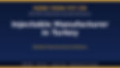 Top Injectable Manufacturer in Turkey – Reliable Pharmaceutical Solutions