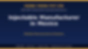 Top Injectable Manufacturer in Mexico – Reliable Pharmaceutical Solutions