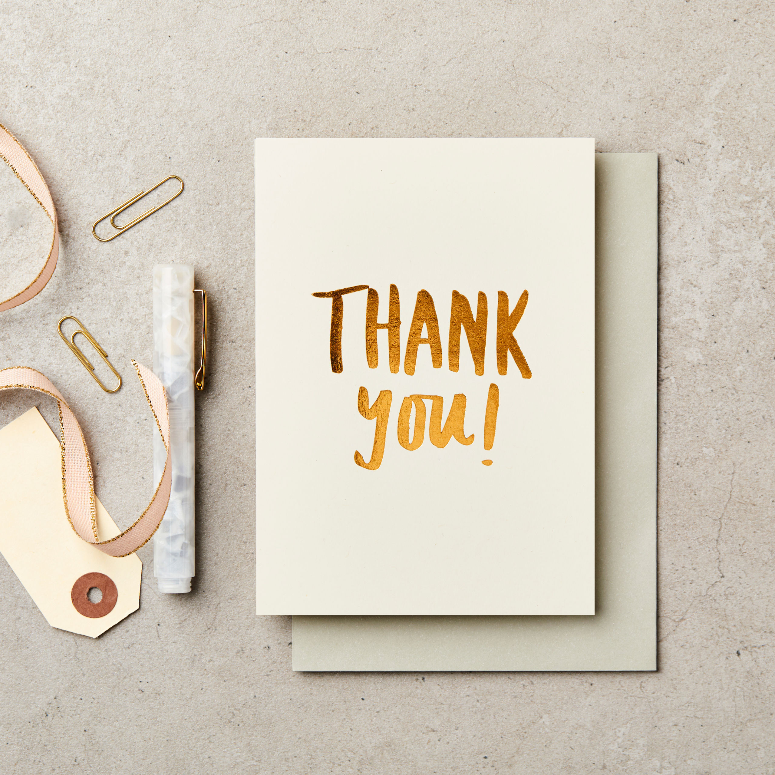 Extract Thank you Card