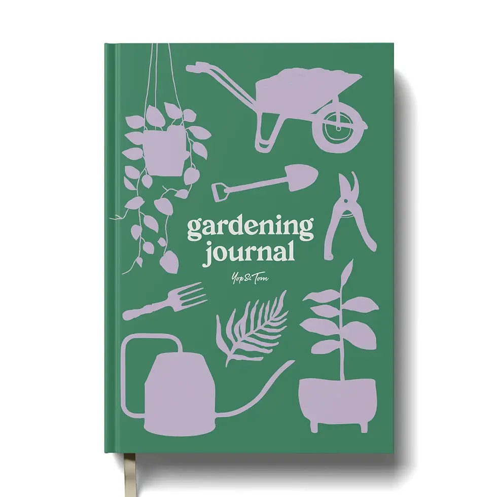 Thumbnail: Gardening Guided Journal Green A5