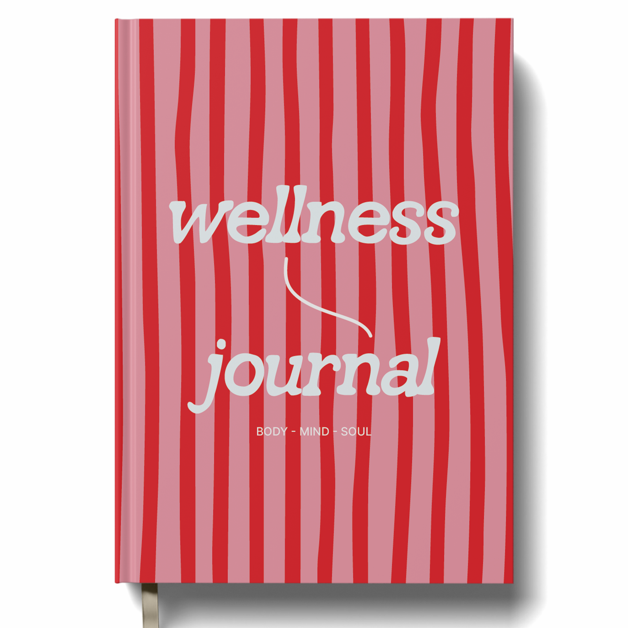Wellness Journal Red & Pink A5