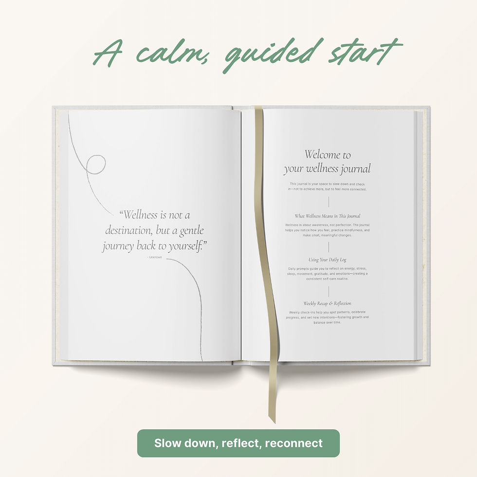 Thumbnail: Wellness Journal Red & Pink A5