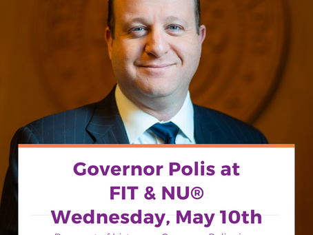 FIT & NU® sets the stage for Governor Polis' statewide tour, signing groundbreaking health bill HB23