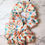 Thumbnail: Mega & mini floral satin scrunchies