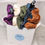 Thumbnail: Colorful fall textured scrunchie bundle (5)