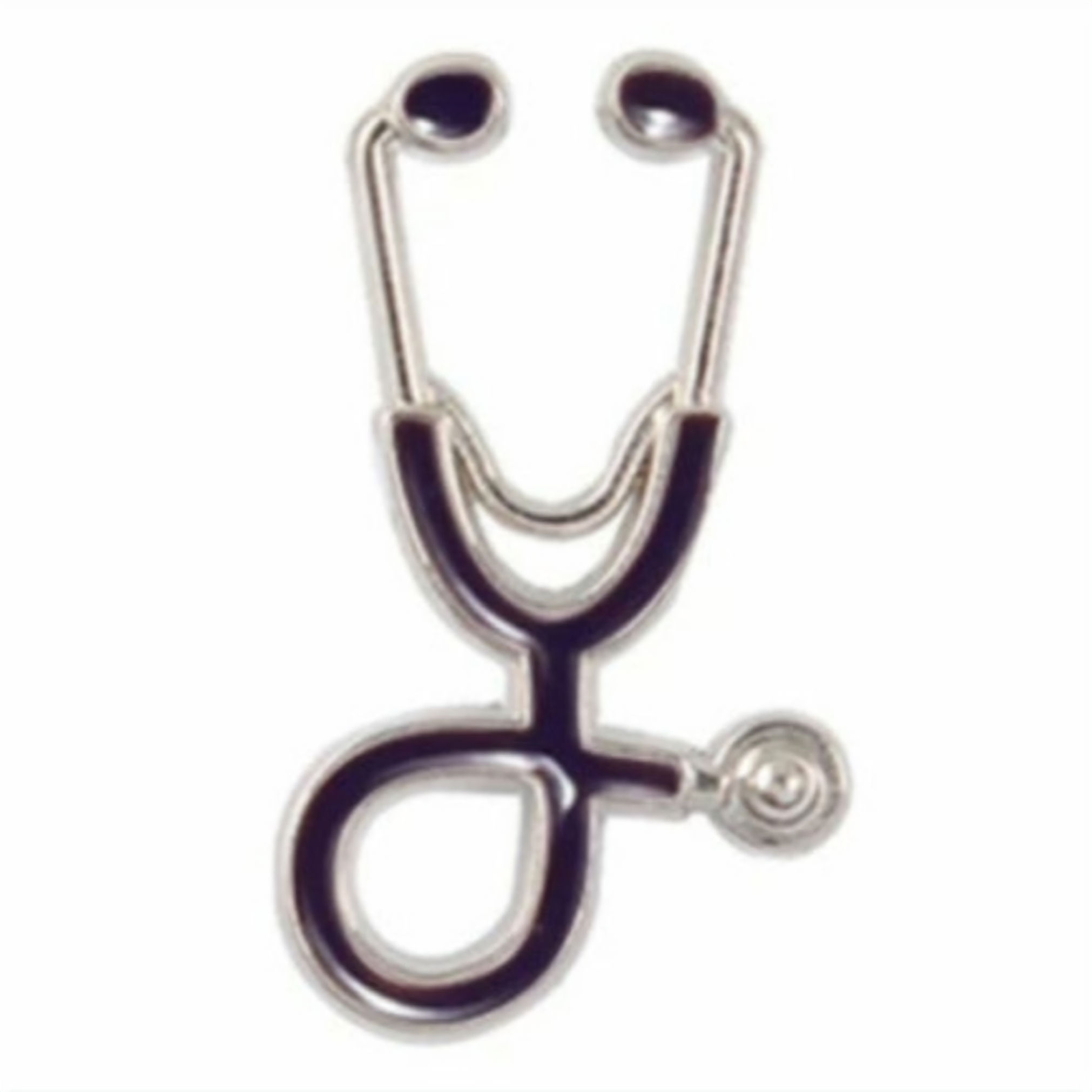 Fonendo lila plateado