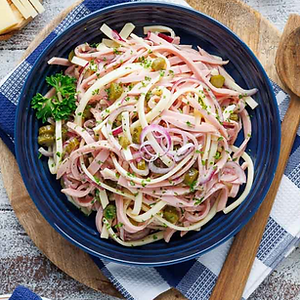 Wurst/Käse Salat