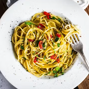 Spaghetti Aglio, Olio e Peperonico