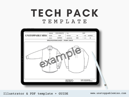 tech pack template