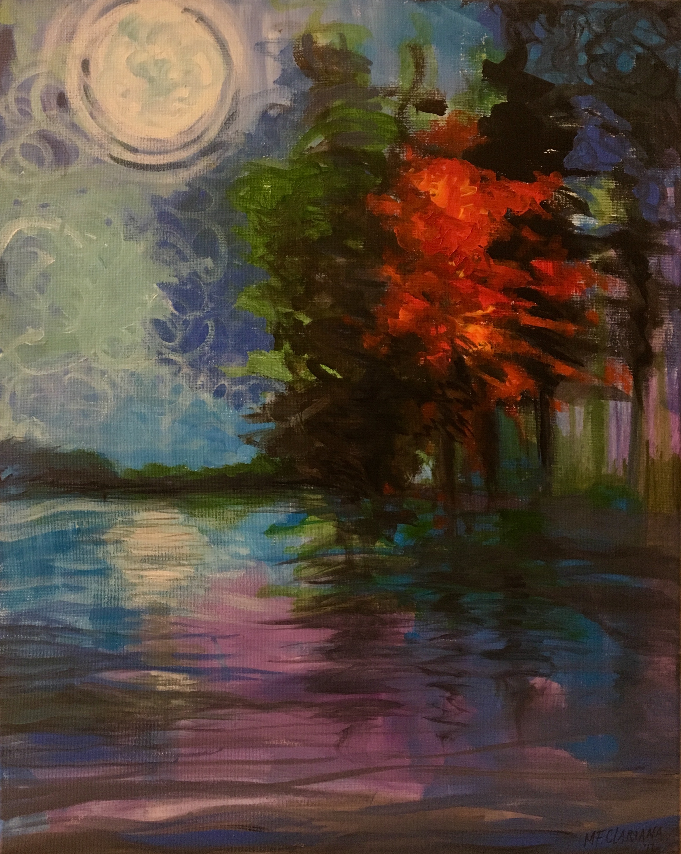 The lake
