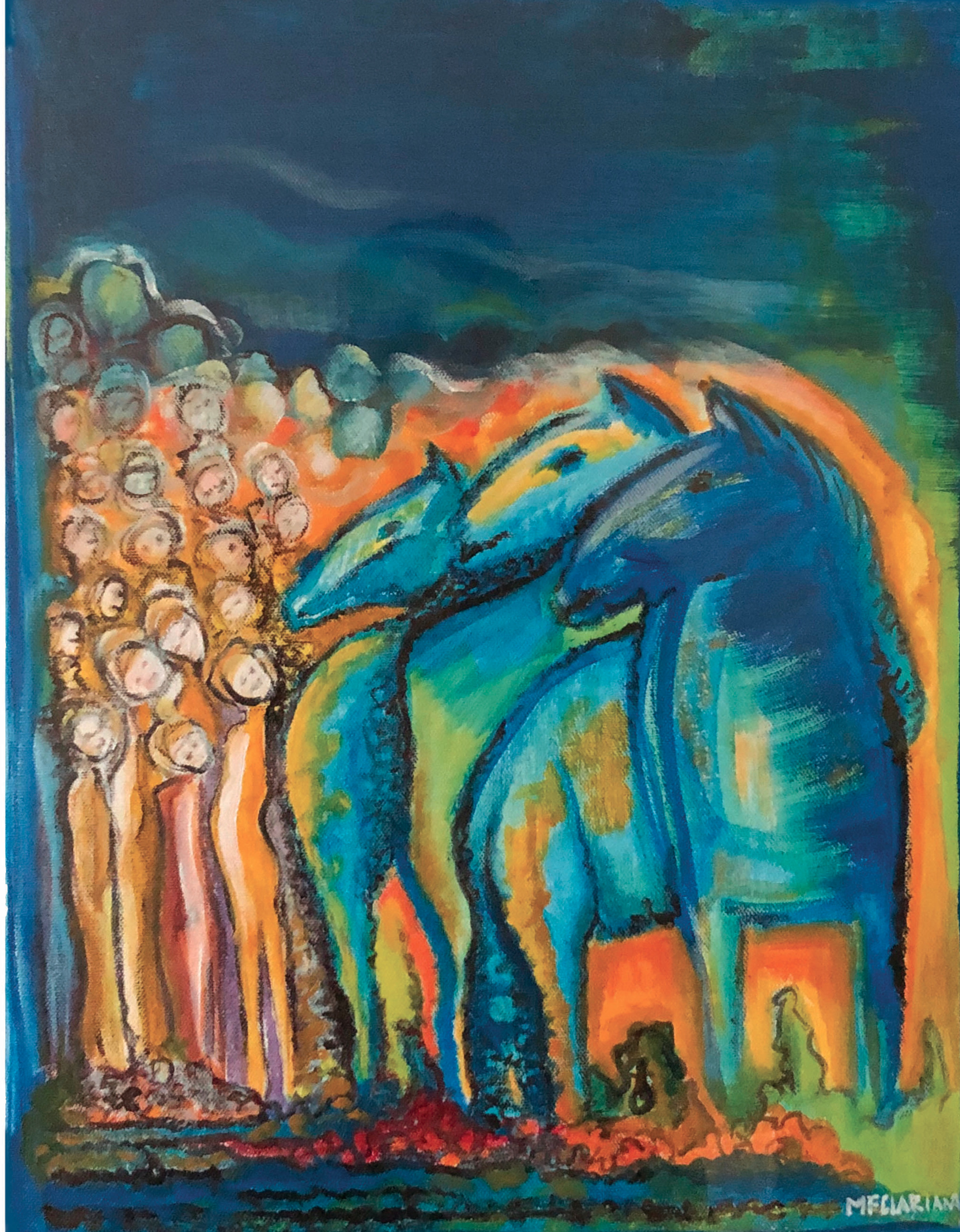 Unwanted horses in the US