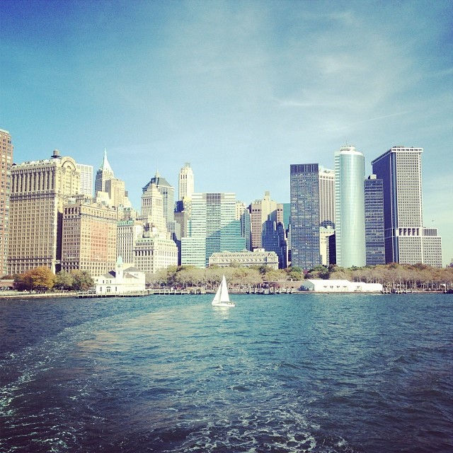Ferry Rides& skylines by Natalee Kay