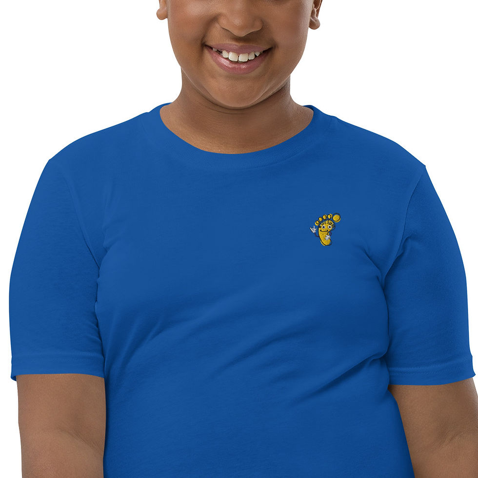 Miniatura: Camiseta bordada para niños My Little Steppers