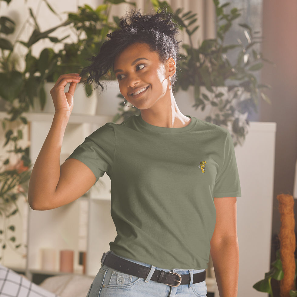 Thumbnail: Embroidered My Little Steppers Adult Tee