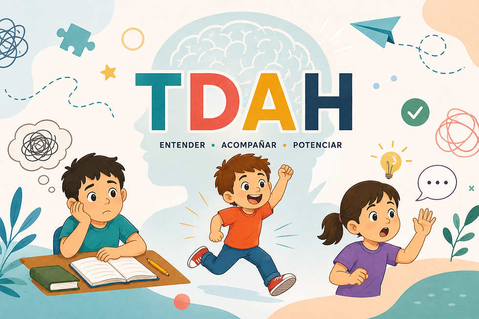 TDAH: mucho más que falta de atención