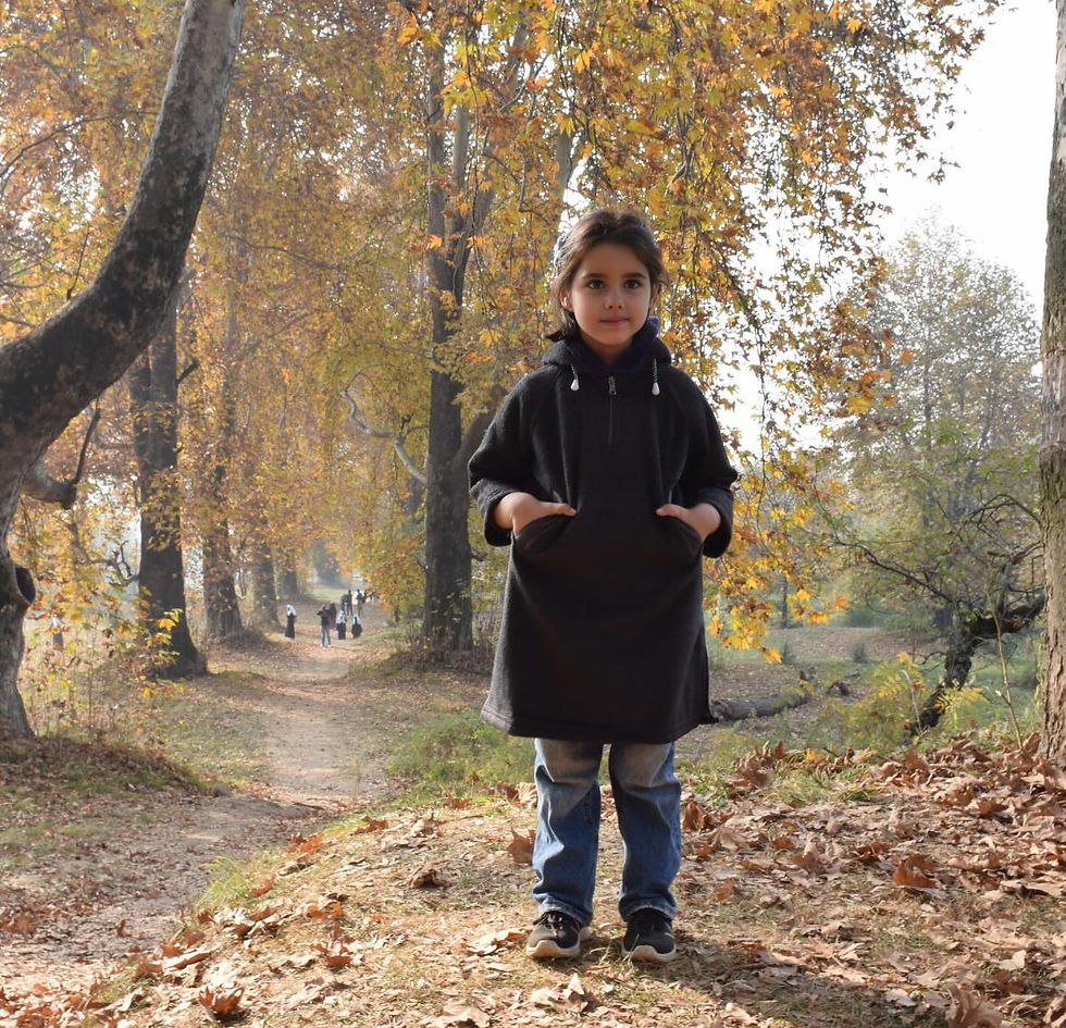 Thumbnail: Black Raglan Pheran