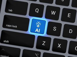 Keyboard with A replaced by AI