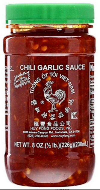 Huy Fong Chili Garlic Sauce (8 oz)