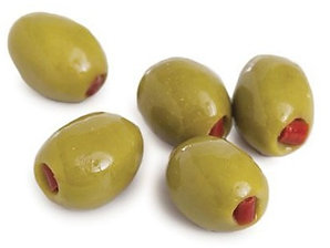 Greek Olives with Red Peppers