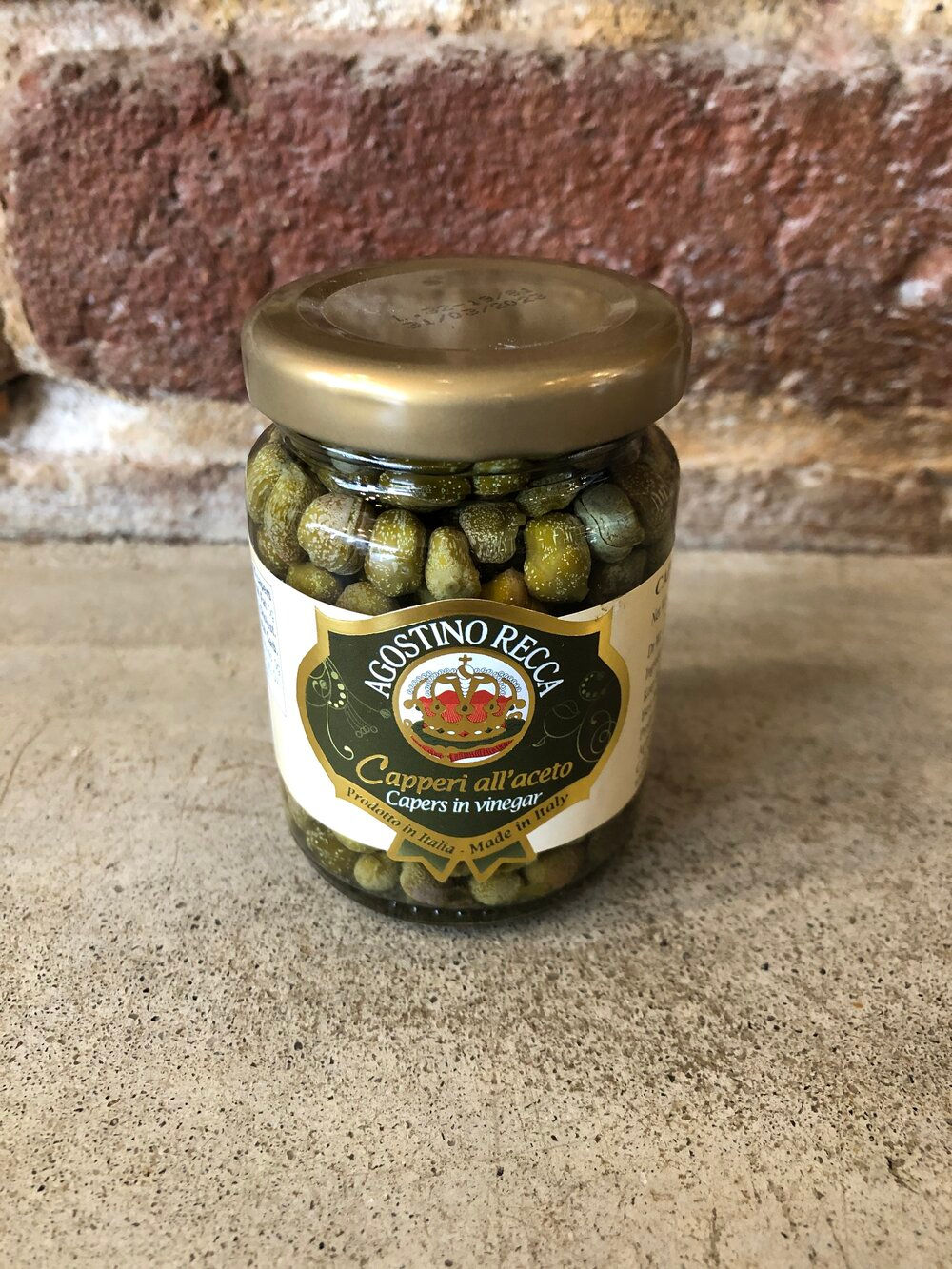 Agostino Recca Capers in Vinegar