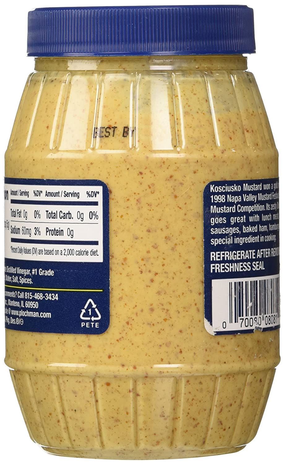 Thumbnail: Kosciusko Spicy Brown Mustard