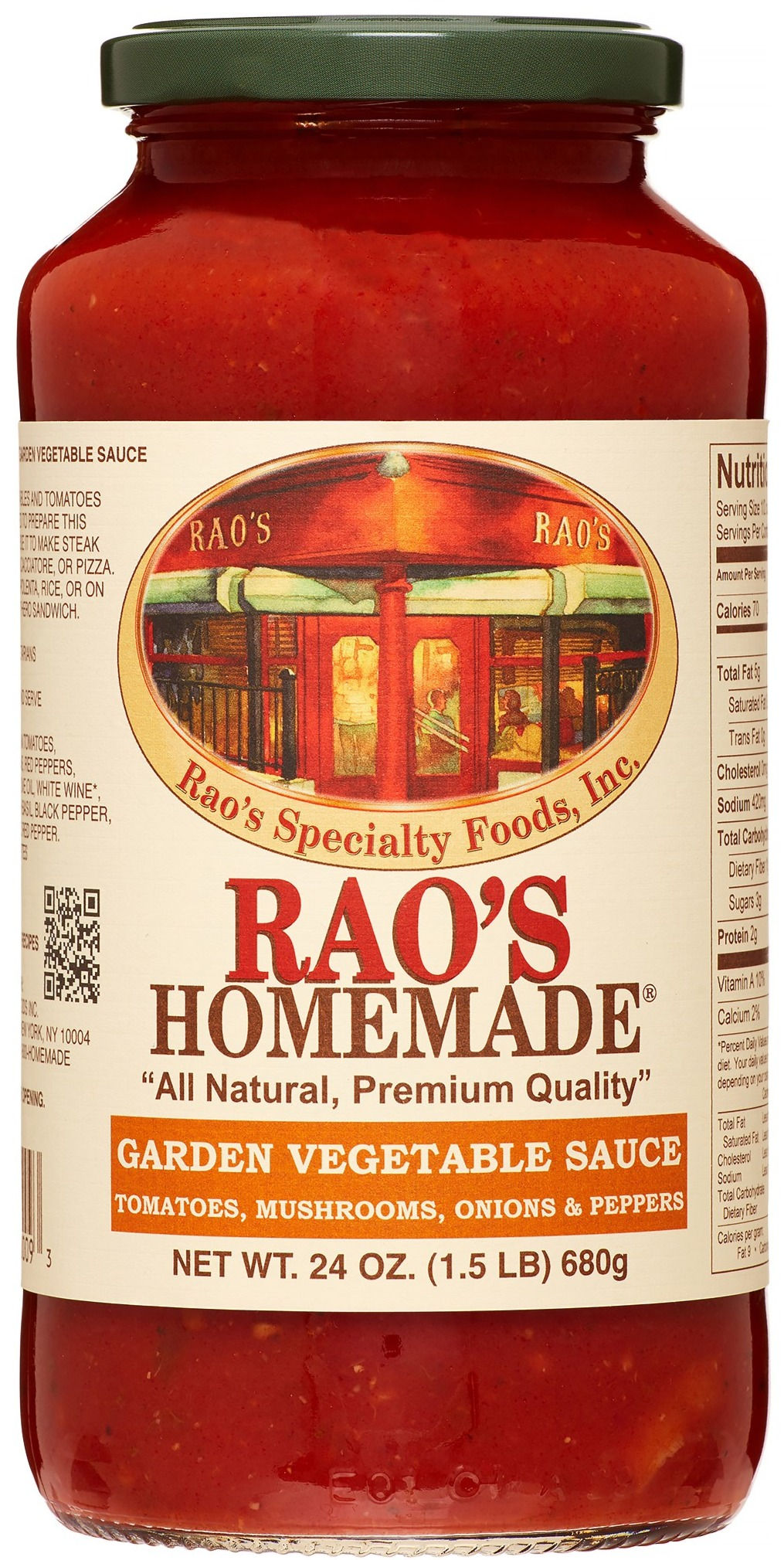 Rao's Garden Vegetable Sauce