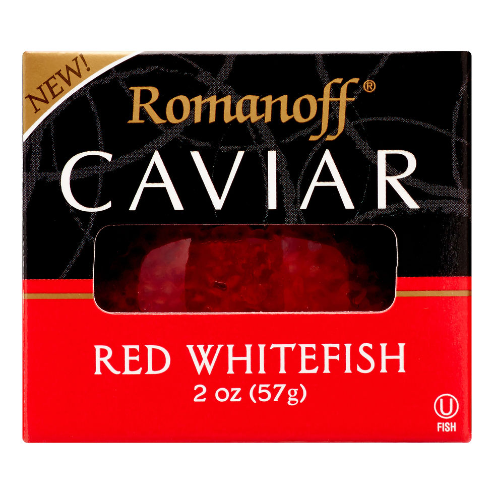 Romanoff Red Whitefish Caviar