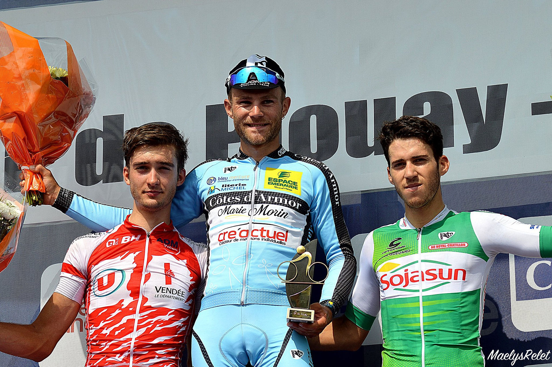 Podium avec Marlon