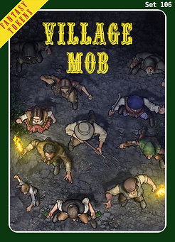Fantasy Tokens Set 106, Village Mob