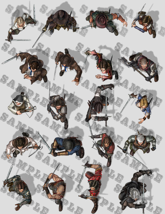Thumbnail: Fantasy Tokens Set 29, Witch Hunters