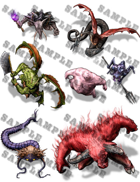 Thumbnail: Fantasy Tokens Set 85, Demons & Devils 2