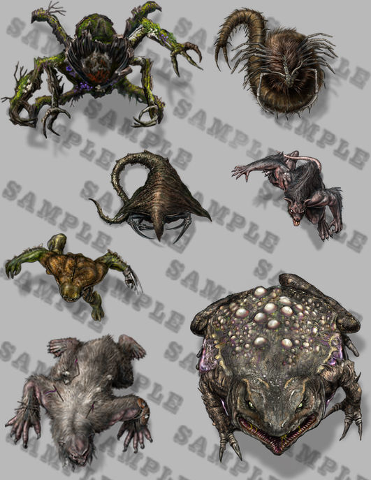 Thumbnail: Fantasy Tokens Set 51, Dark Menagerie 6