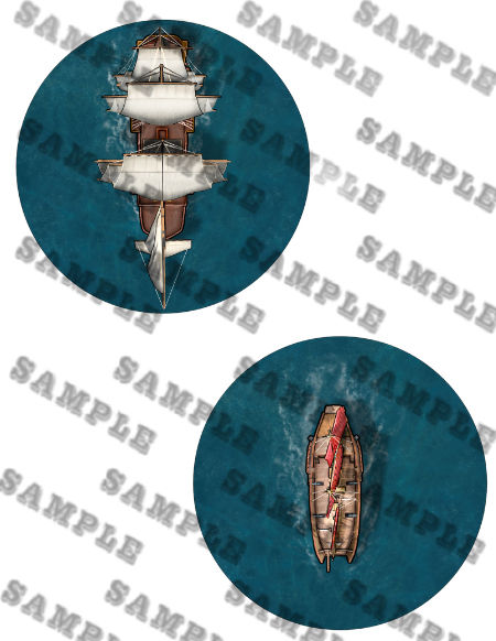 Thumbnail: Historical Tokens Set 22, Pirates 3