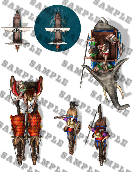 Thumbnail: Historical Tokens Set 13, Ancient Greece