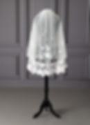 French lace wedding veil