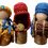 Thumbnail: Haakpatroon kerststal peg dolls
