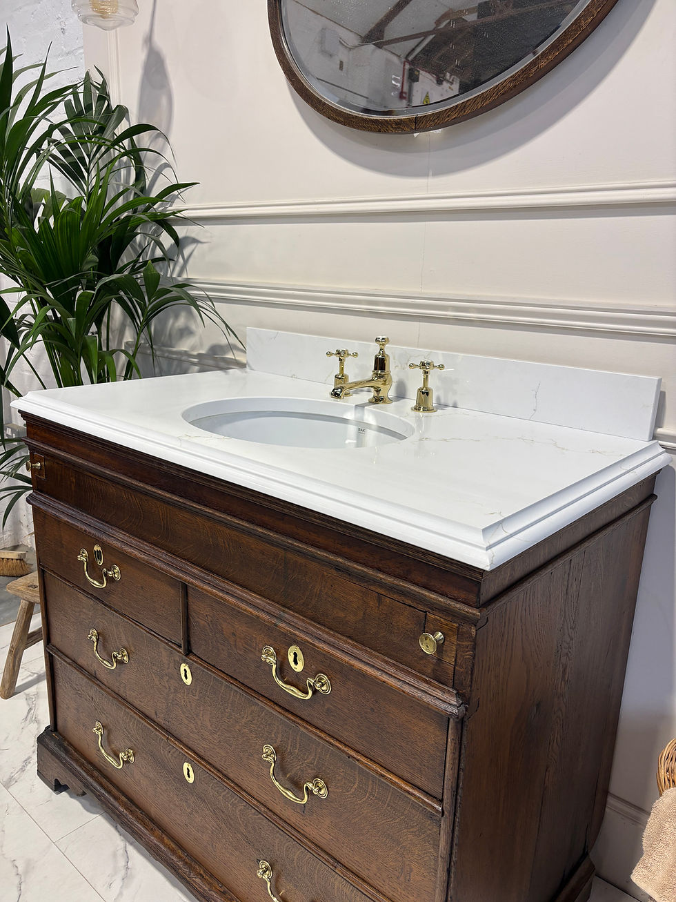 Thumbnail: Traditional Bathroom Vanity Unit - George III