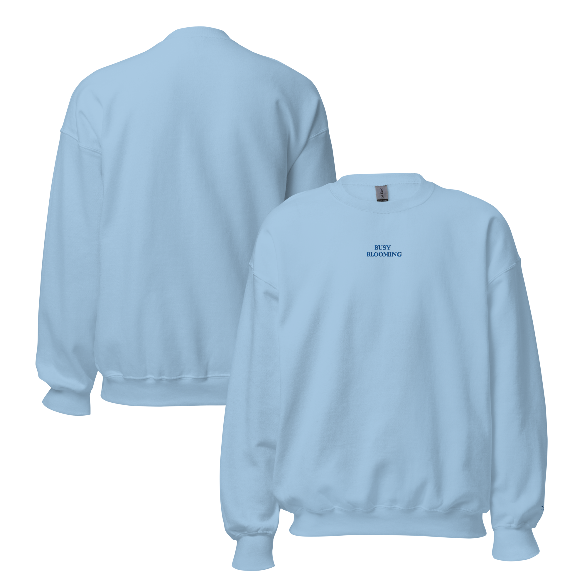 Busy Blooming Sweatshirt Blue